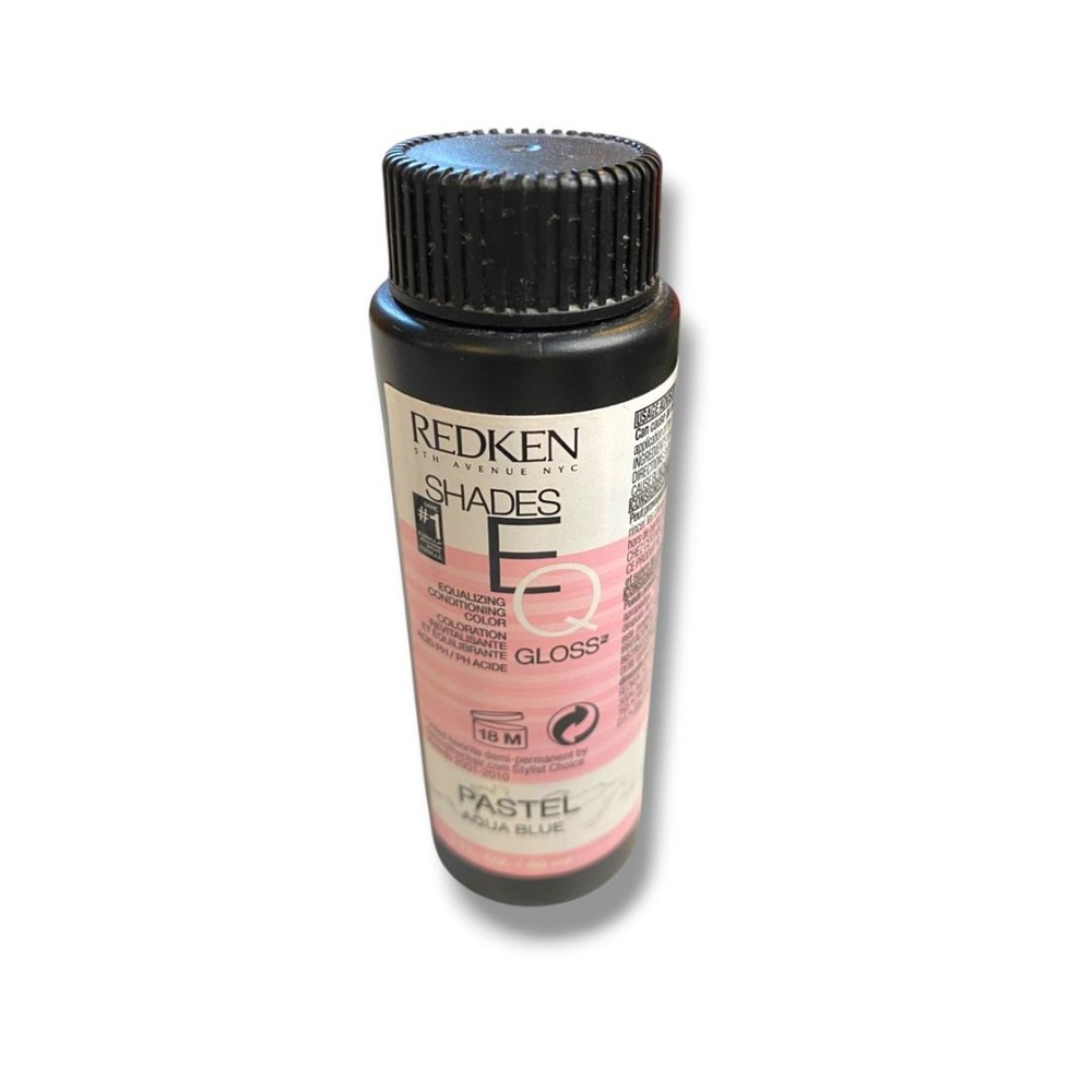 Redken New Shades EQ Gloss Equalizing Conditioner Pastel Aqua Blue 2oz